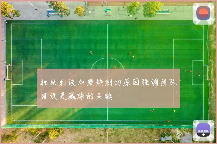 托纳利谈加盟热刺的原因强调团队建设是赢球的关键